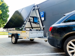 Licitație publică: Centrala electrică fotovoltaică ”hibrid” pe bază de remorcă auto